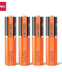 得力LH702堿性7號電池4粒吸卡裝